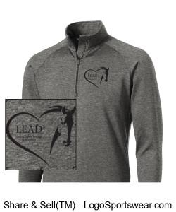 Sport-Tek Men's Sport-Wick Stretch 1/2-Zip Pullover  Design Zoom
